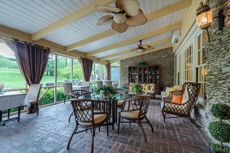 The sun porch